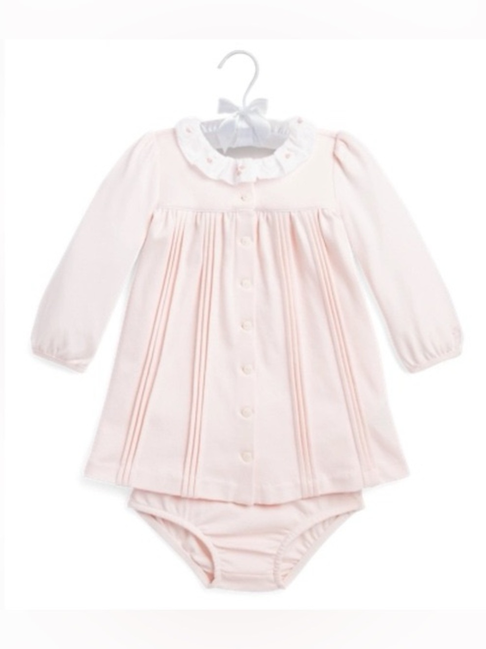 Ralph Lauren baby girl pink dress 12m